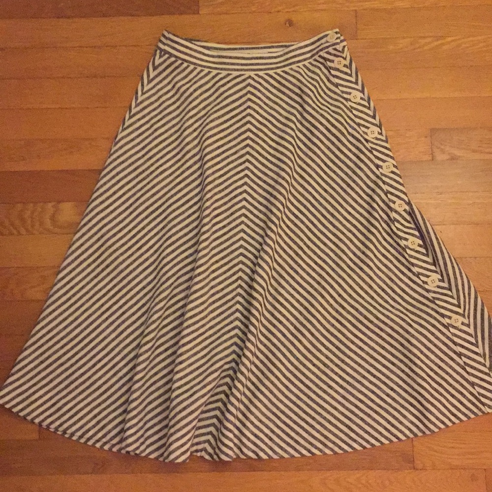 Madewell midi skirt size 2